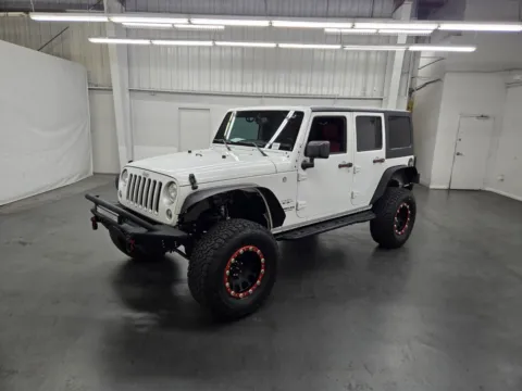 White 2017 Jeep Wrangler Unlimited Sahara for sale in Las Vegas, NV