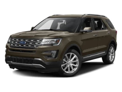 Black 2016 Ford Explorer Limited for sale in Las Vegas, NV
