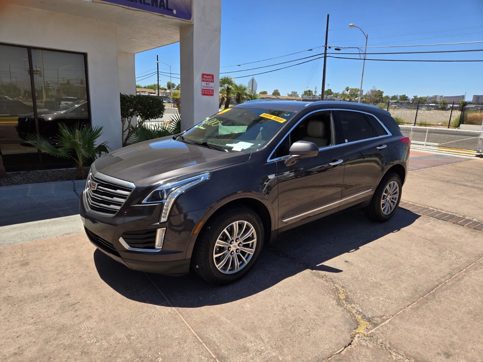 Gray 2019 Cadillac XT5 Luxury FWD for sale in Las Vegas, NV