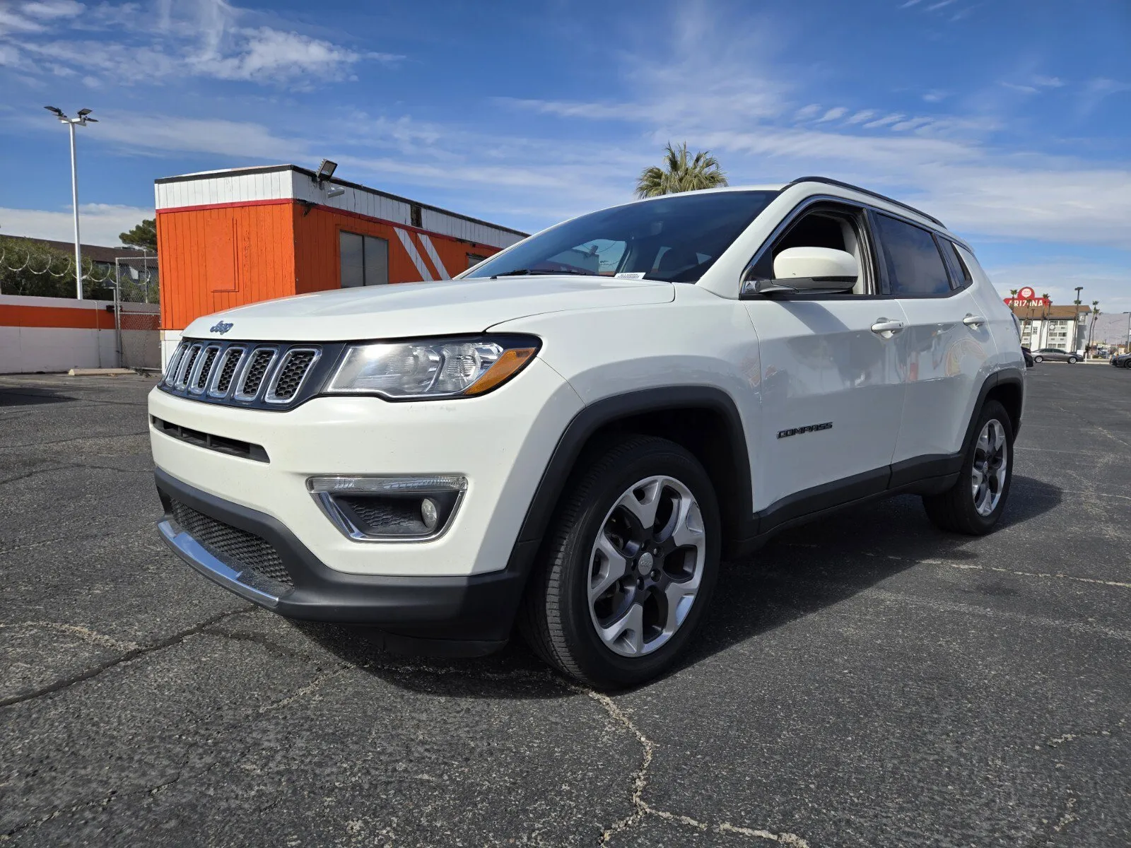 White 2020 Jeep Compass Limited for sale in Las Vegas, NV
