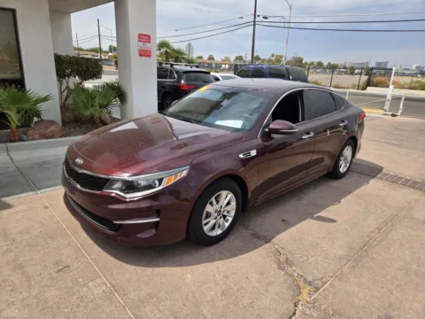 Red 2016 Kia Optima LX for sale in Las Vegas, NV