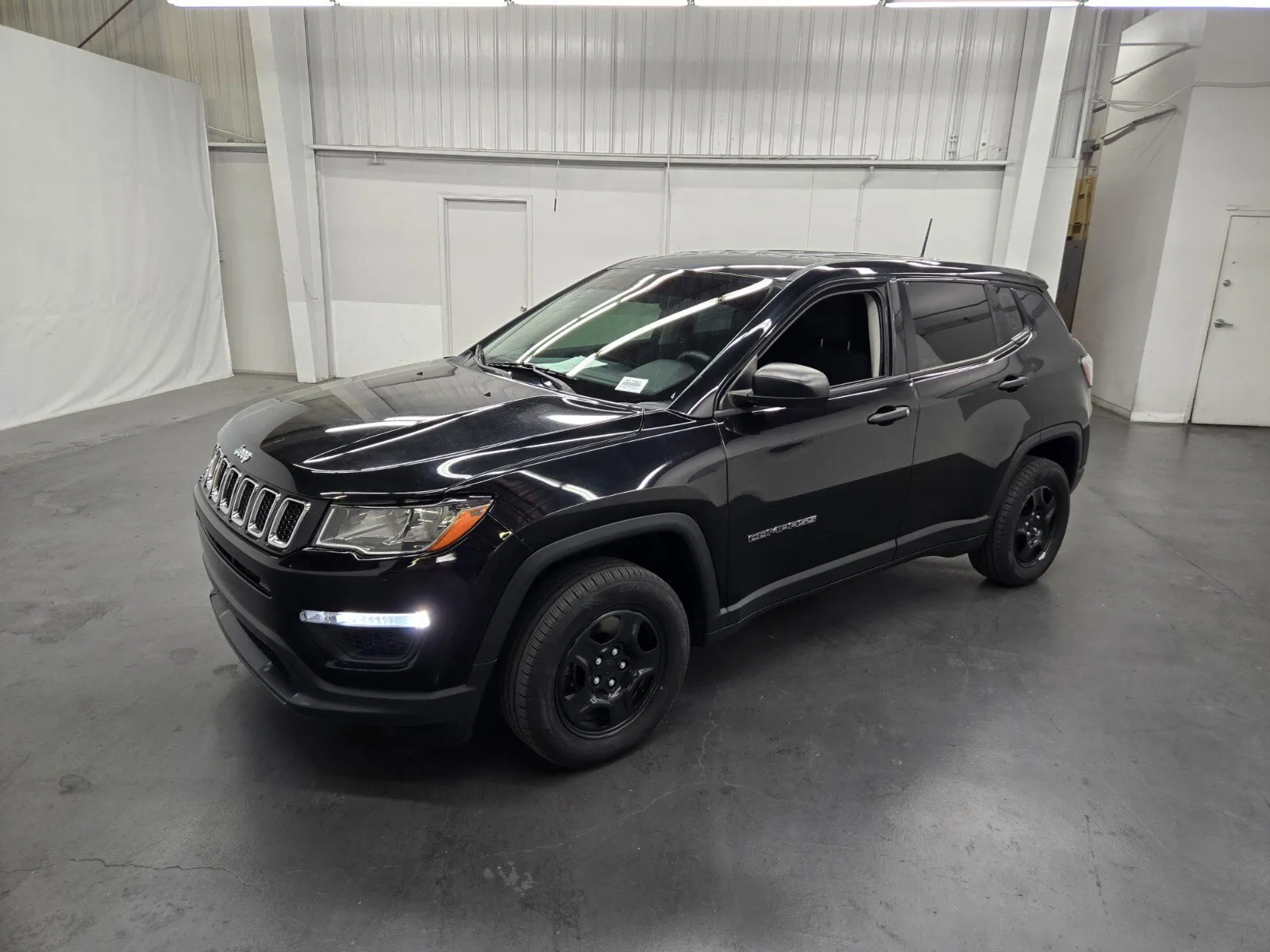 Black 2018 Jeep Compass Sport for sale in Las Vegas, NV