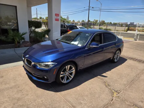 Blue 2017 BMW 3 Series 330i for sale in Las Vegas, NV