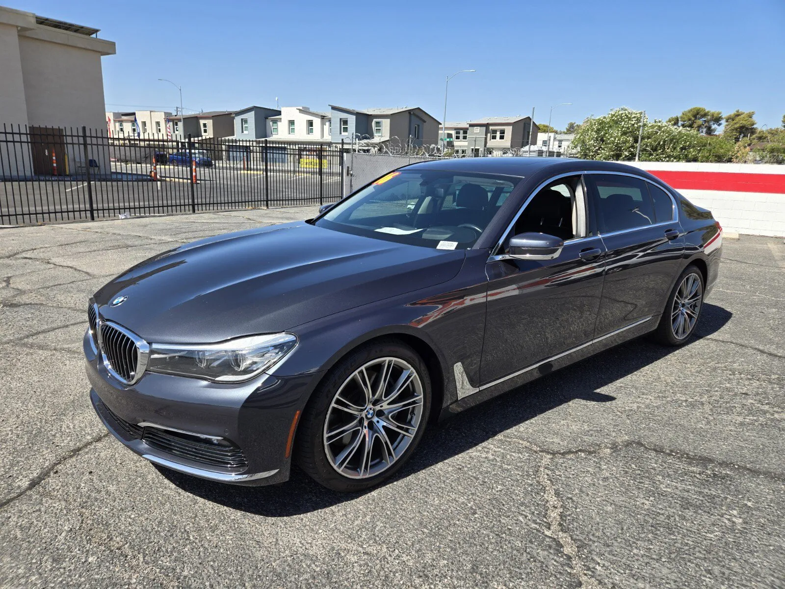 Gray 2016 BMW 7 Series 740i for sale in Las Vegas, NV