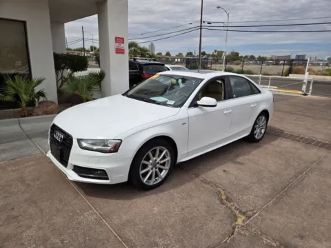 White 2014 Audi A4 Premium Plus for sale in Las Vegas, NV