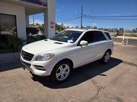 White 2013 Mercedes-Benz M-Class ML 350 for sale in Las Vegas, NV