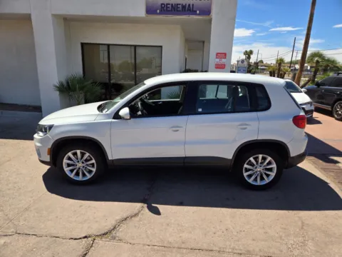 White 2017 Volkswagen TIGUAN LIMITED 4DR FWD for sale in Las Vegas, NV