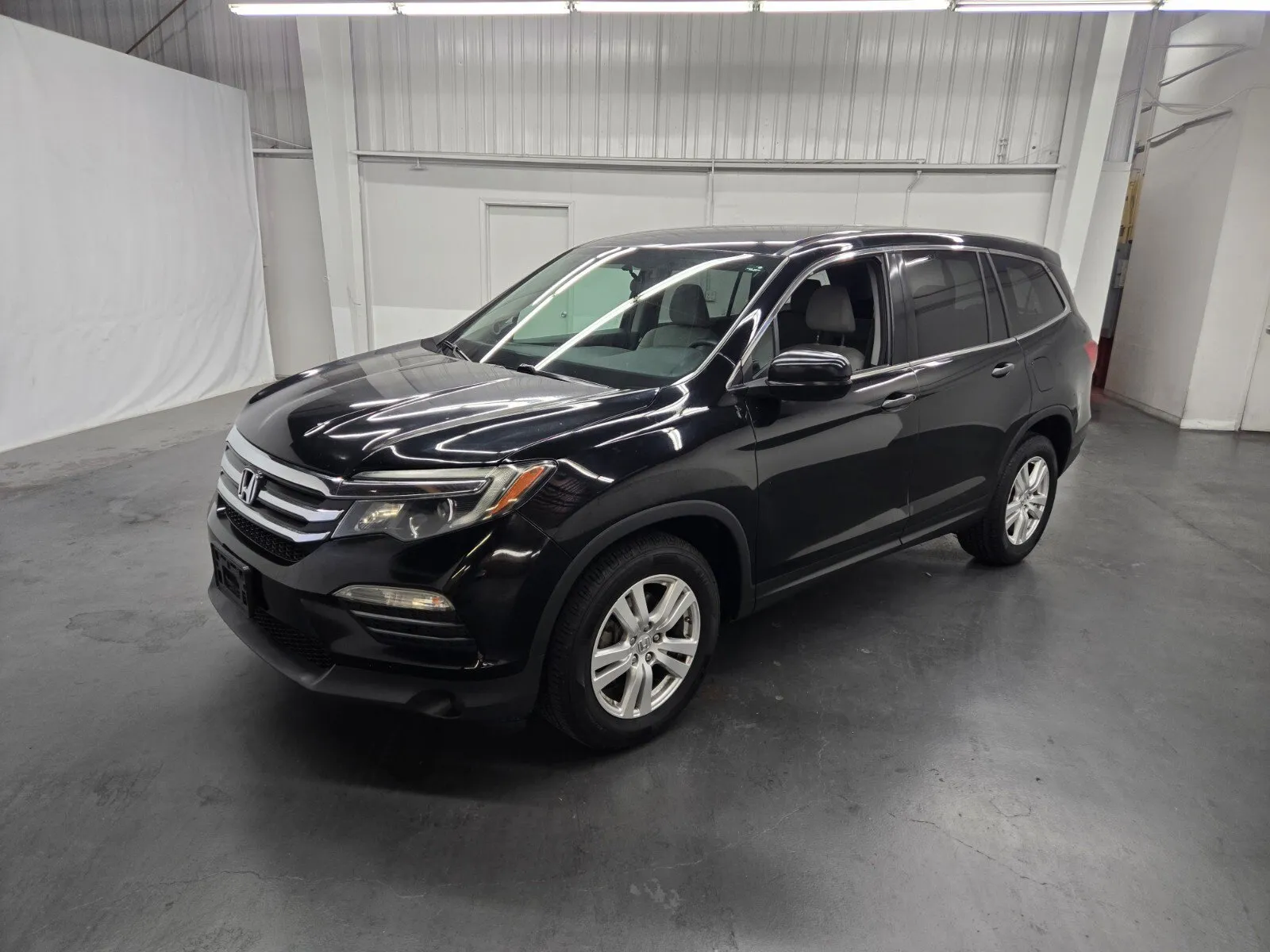 Black 2017 Honda Pilot LX for sale in Las Vegas, NV