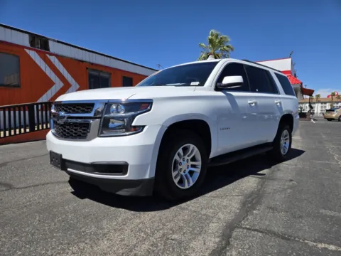 White 2019 Chevrolet Tahoe LS for sale in Las Vegas, NV