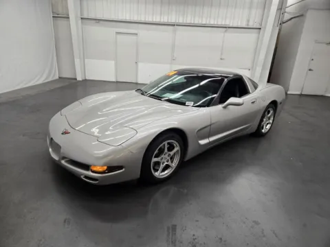 Silver 2004 Chevrolet Corvette 2DR CPE for sale in Las Vegas, NV