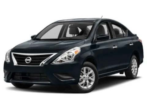 Black 2015 Nissan Versa S for sale in Las Vegas, NV