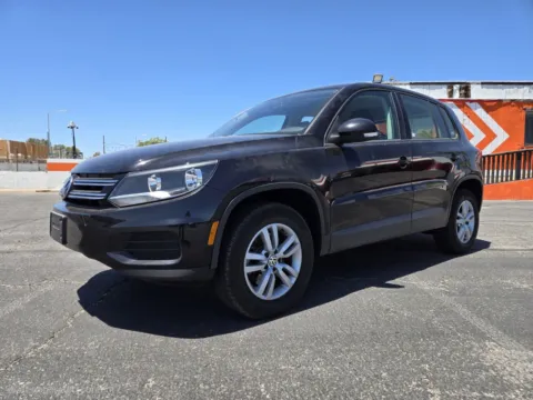 Black 2013 Volkswagen Tiguan S for sale in Las Vegas, NV