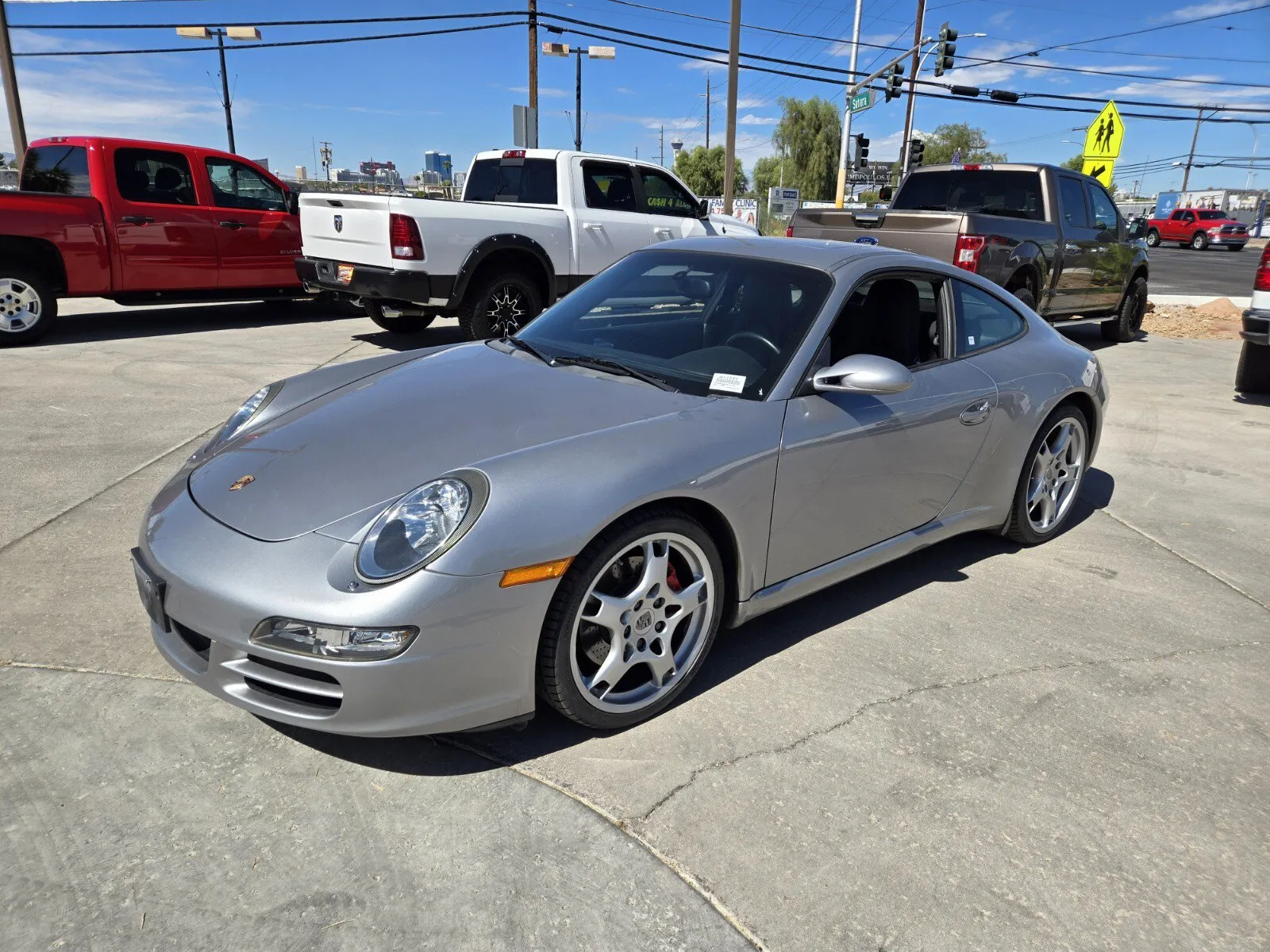 Silver 2008 Porsche 911 Carrera 4S for sale in Las Vegas, NV