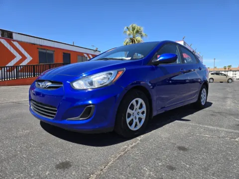 Blue 2013 Hyundai Accent GLS for sale in Las Vegas, NV