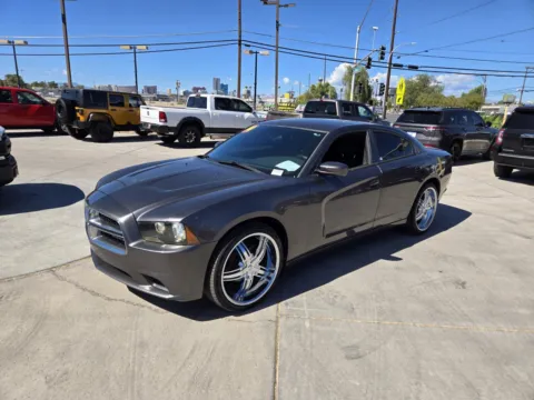 Gray 2014 Dodge Charger SE for sale in Las Vegas, NV