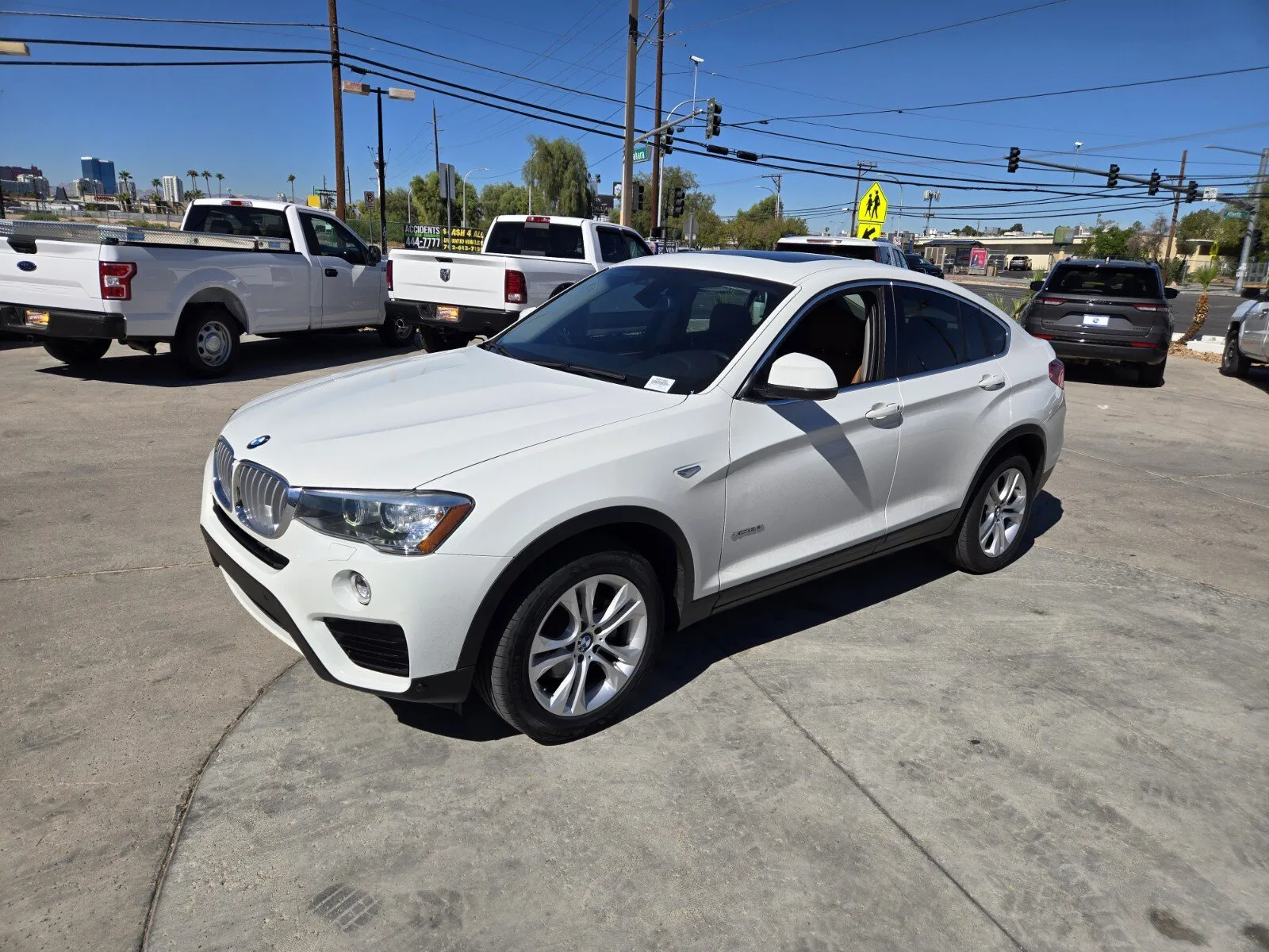 White 2016 BMW X4 xDrive28i for sale in Las Vegas, NV