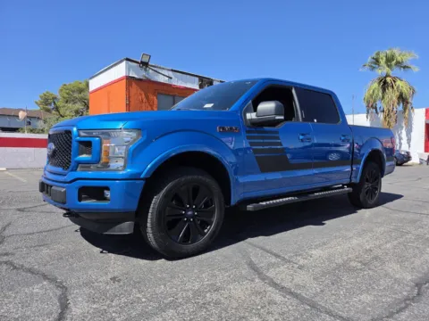 Blue 2019 Ford F-150 XLT for sale in Las Vegas, NV