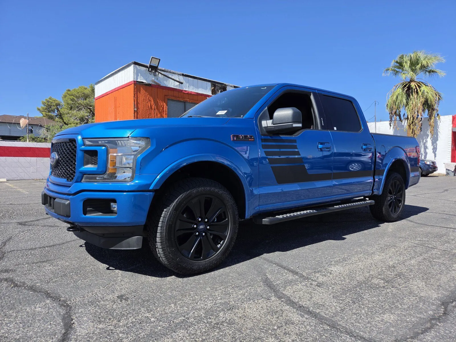 Blue 2019 Ford F-150 XLT for sale in Las Vegas, NV