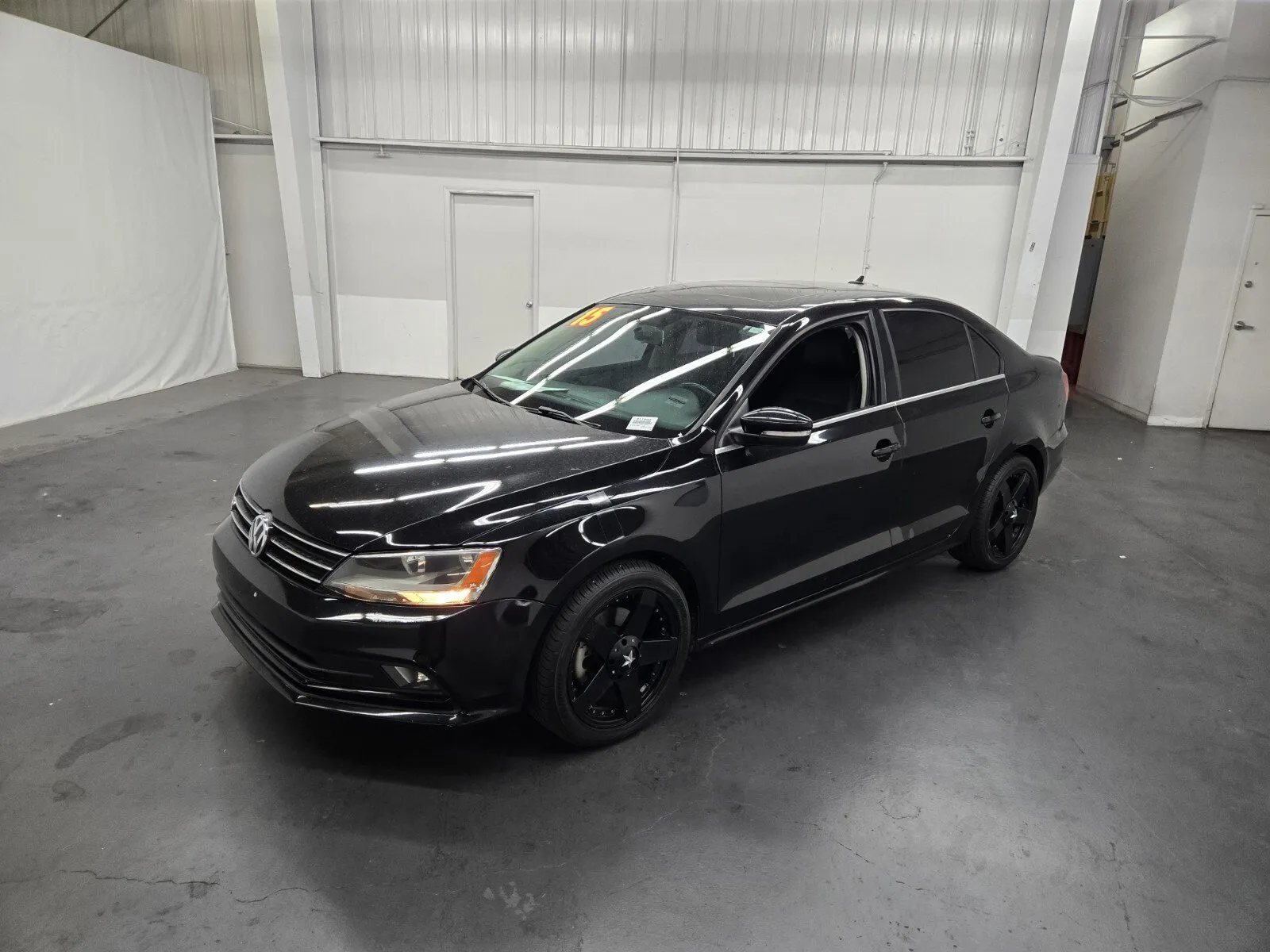 Black 2015 Volkswagen Jetta Sedan 1.8T SE for sale in Las Vegas, NV
