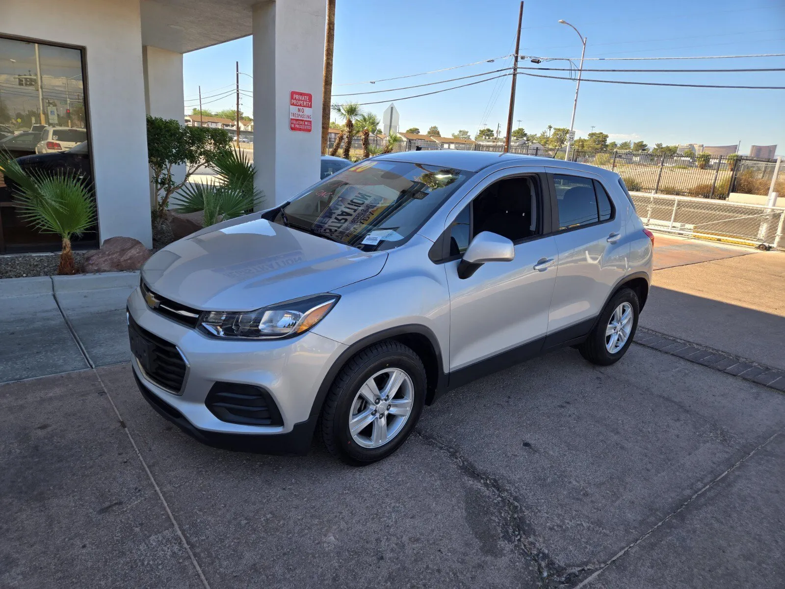 Silver 2020 Chevrolet Trax LS for sale in Las Vegas, NV