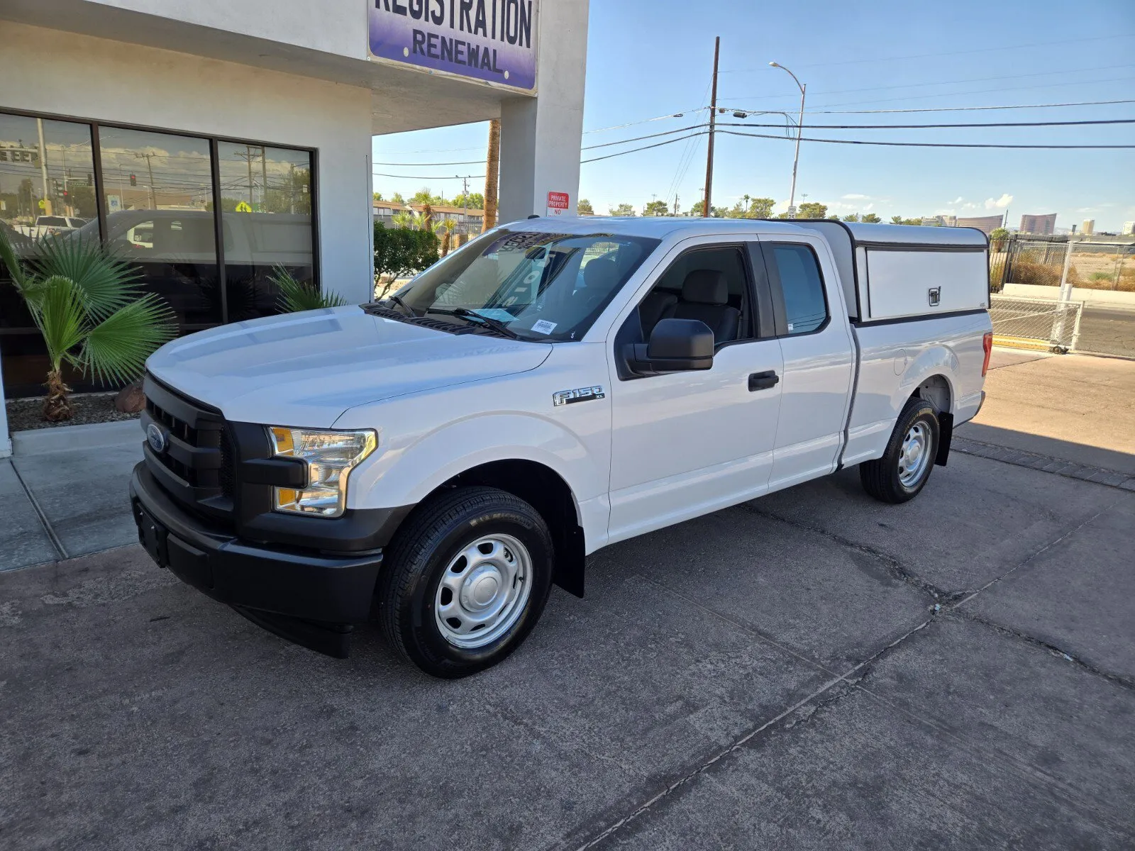 White 2017 Ford F-150 XL for sale in Las Vegas, NV