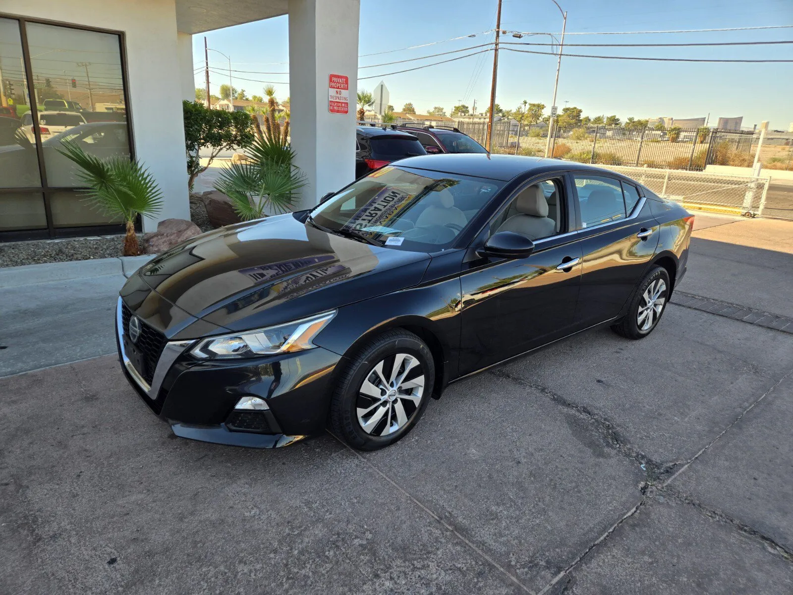 Black 2020 Nissan Altima 2.5 S for sale in Las Vegas, NV