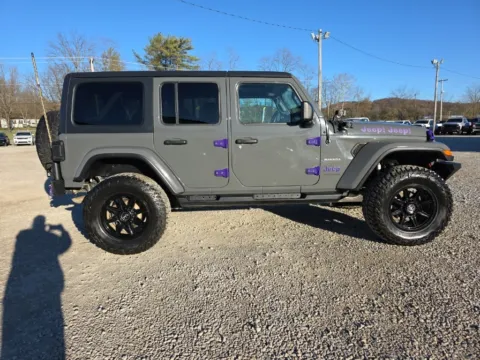 Another view of 2020 Jeep Wrangler Unlimited Sahara for sale in Logan, OH at Hocking Valley Motors