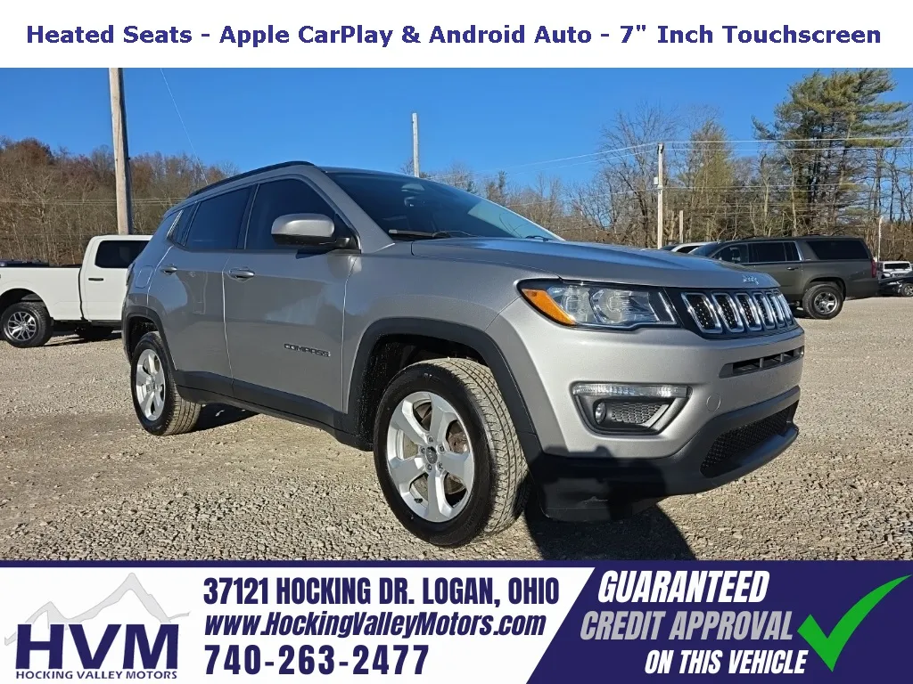 Silver 2017 Jeep New Compass Latitude for sale in Logan, OH