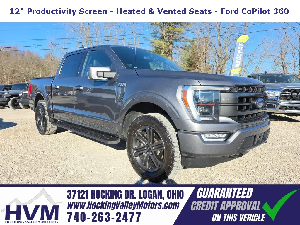 White 2021 Ford F-150 Lariat for sale in Logan, OH