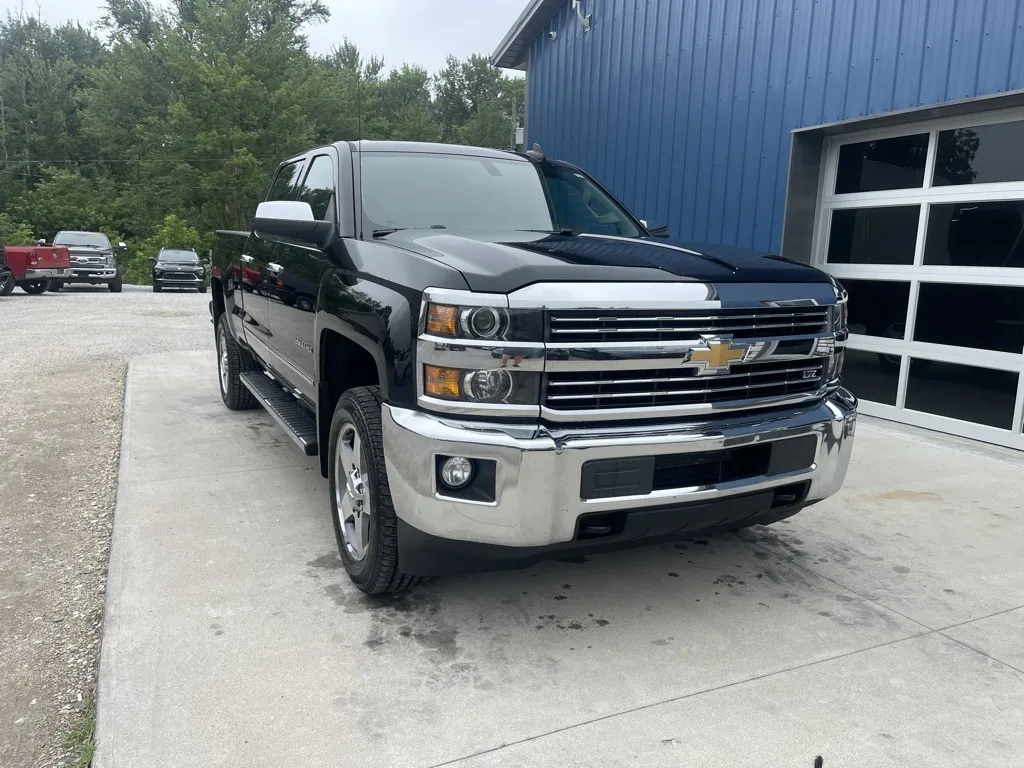 Black 2018 Chevrolet Silverado 2500HD LTZ for sale in Logan, OH