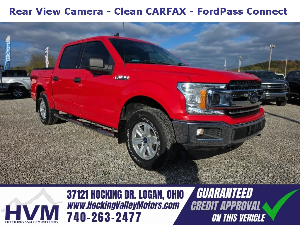 Red 2019 Ford F-150 XLT for sale in Logan, OH