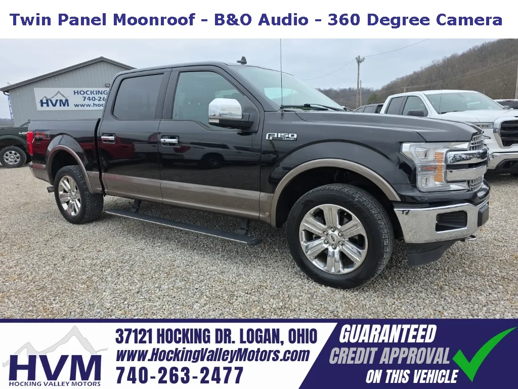 Black 2020 Ford F-150 Lariat for sale in Logan, OH