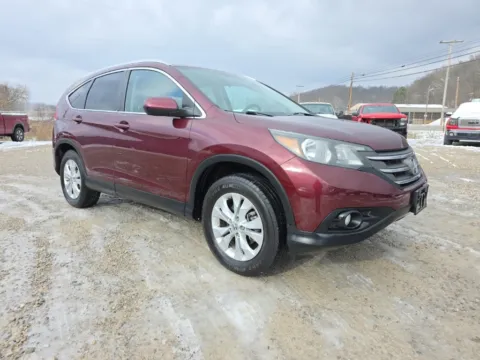 Red 2013 Honda CR-V EX-L for sale in Logan, OH