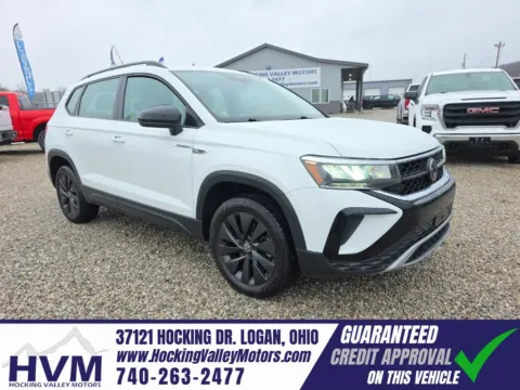 White 2024 Volkswagen Taos 1.5T S for sale in Logan, OH