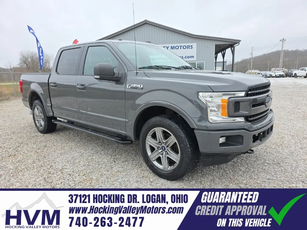 Gray 2018 Ford F-150 XLT for sale in Logan, OH
