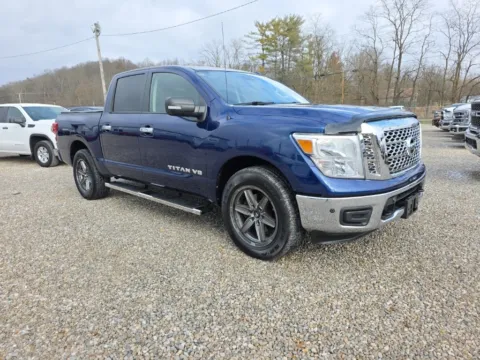 Blue 2018 Nissan Titan SV for sale in Logan, OH