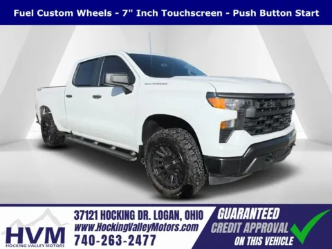 White 2023 Chevrolet Silverado 1500 WT for sale in Logan, OH