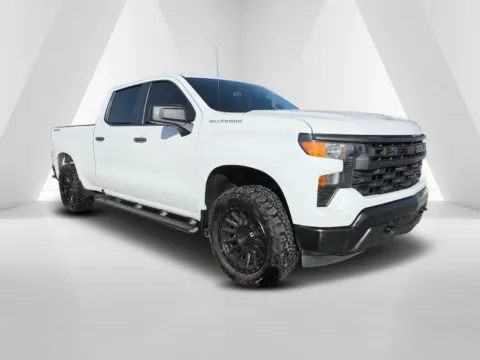 White 2023 Chevrolet Silverado 1500 WT for sale in Logan, OH