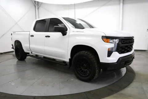 White 2023 Chevrolet Silverado 1500 WT for sale in Logan, OH