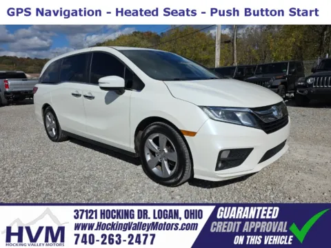 White 2019 Honda Odyssey EX-L for sale in Logan, OH
