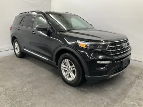 Black 2022 Ford Explorer XLT for sale in Logan, OH