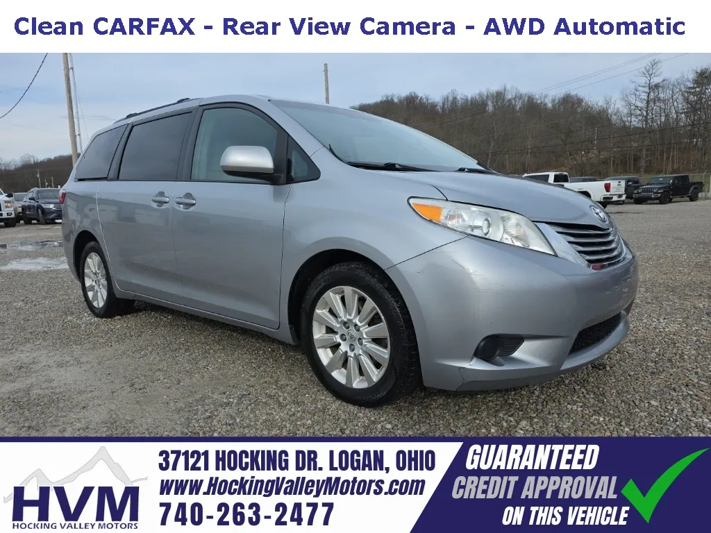 Silver 2015 Toyota Sienna LE for sale in Logan, OH