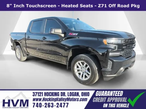 Black 2021 Chevrolet Silverado 1500 RST for sale in Logan, OH