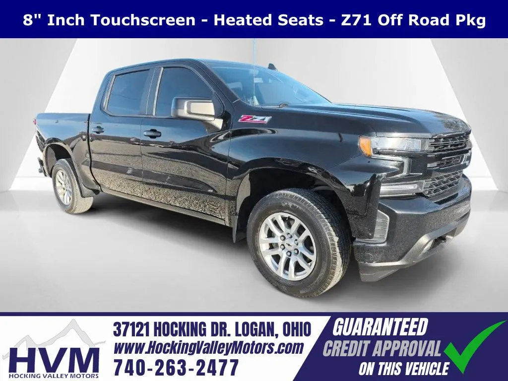 Black 2021 Chevrolet Silverado 1500 RST for sale in Logan, OH