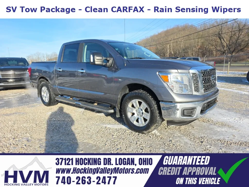 Gray 2018 Nissan Titan SV for sale in Logan, OH