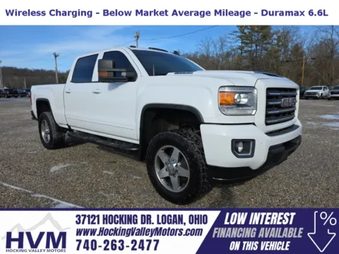 White 2018 GMC Sierra 2500HD SLT for sale in Logan, OH