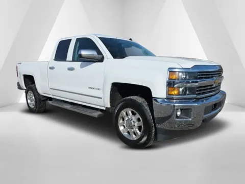 White 2015 Chevrolet Silverado 2500HD LTZ for sale in Logan, OH