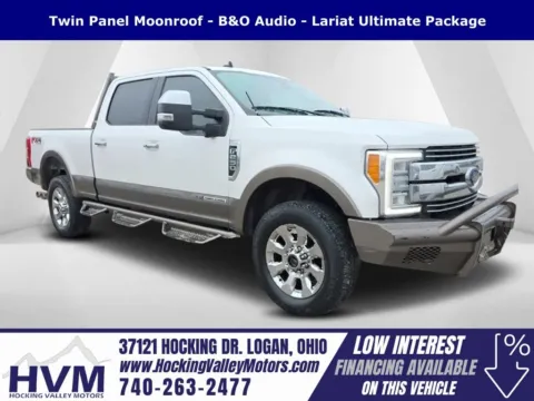 White 2019 Ford F-250SD Lariat for sale in Logan, OH
