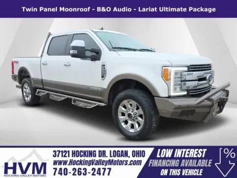 White 2019 Ford F-250SD Lariat for sale in Logan, OH