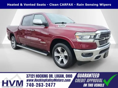 Red 2021 Ram 1500 Laramie for sale in Logan, OH